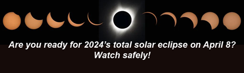 Sequence of solar eclipse images 2017 linked to viewingf safety info